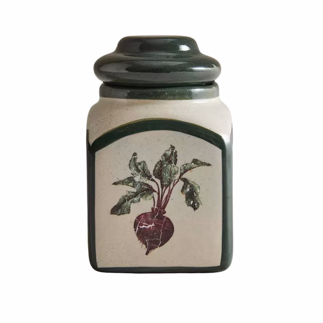Beetroot scented candle